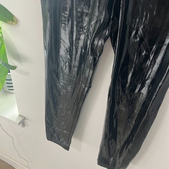 NEW Blank NYC Black Faux Leather Banger Pants Size 31 - Picture 3 of 7
